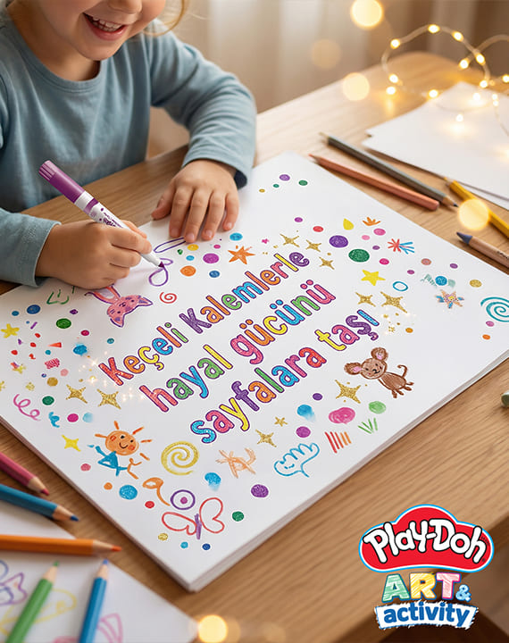 Play-Doh marka kimliği tasarımı - Grafikcem